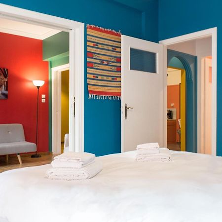 "Casa De Colores", Next To The Metro เอเธนส์ ภายนอก รูปภาพ