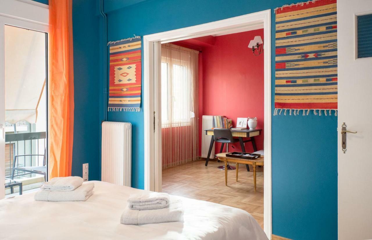 "Casa De Colores", Next To The Metro เอเธนส์ ภายนอก รูปภาพ